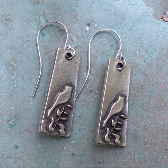 Sterling Silver Sundance Charm Earrings - Picture 4 of 9